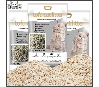 Original striped tofu cat litter